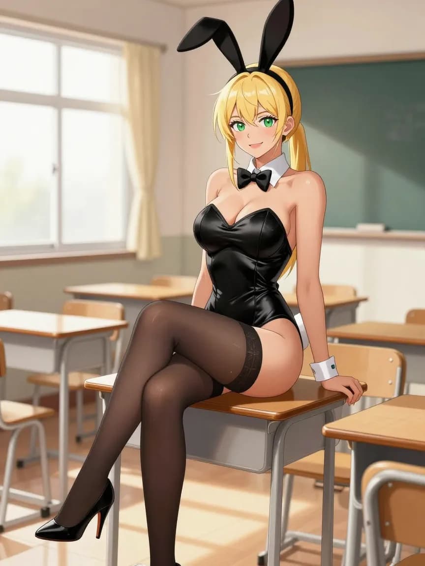 Alexa - Bunny Girl - Classroom Afternoon