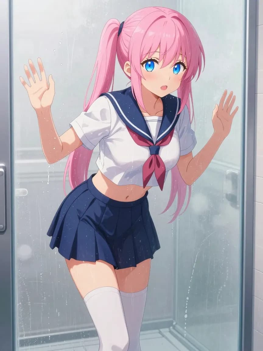 Cherry - JK Uniform - Bathroom Steam