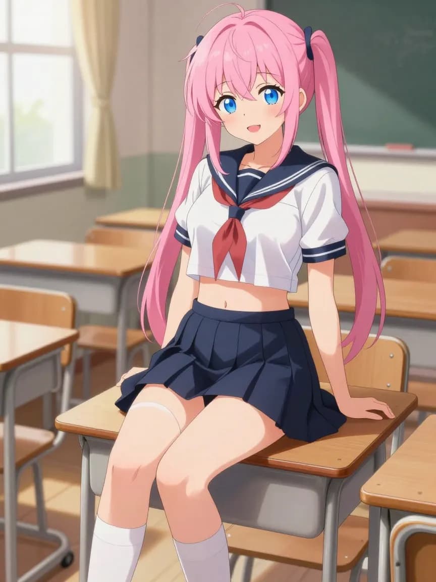 Cherry - JK Uniform - Classroom Afternoon