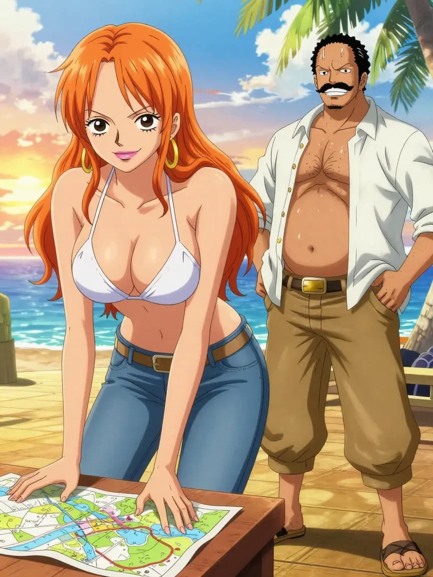 Nami's Steamy Sea Chart Bargain