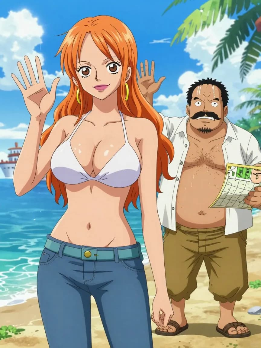 Nami's Steamy Sea Chart Bargain - 2