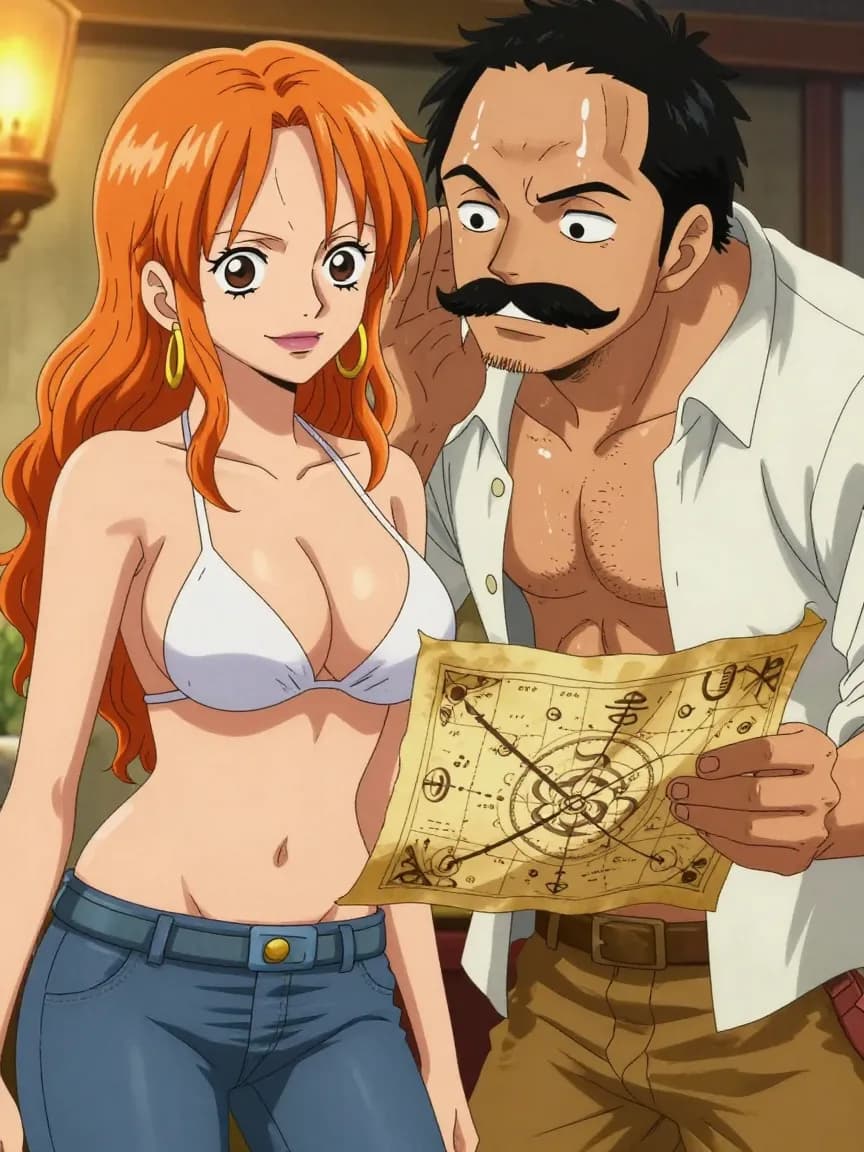 Nami's Steamy Sea Chart Bargain - 3