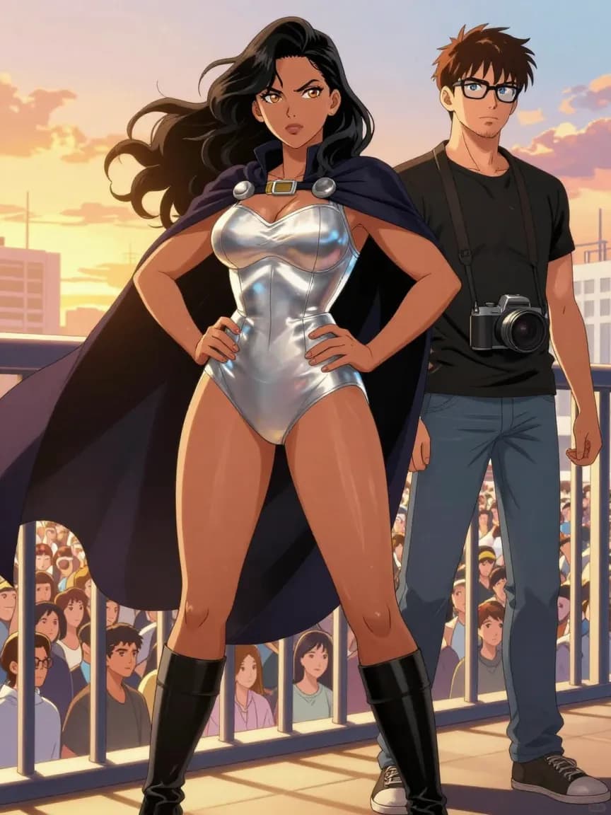 Futanari Cosplay Queen Reveals Bulge to Photographer