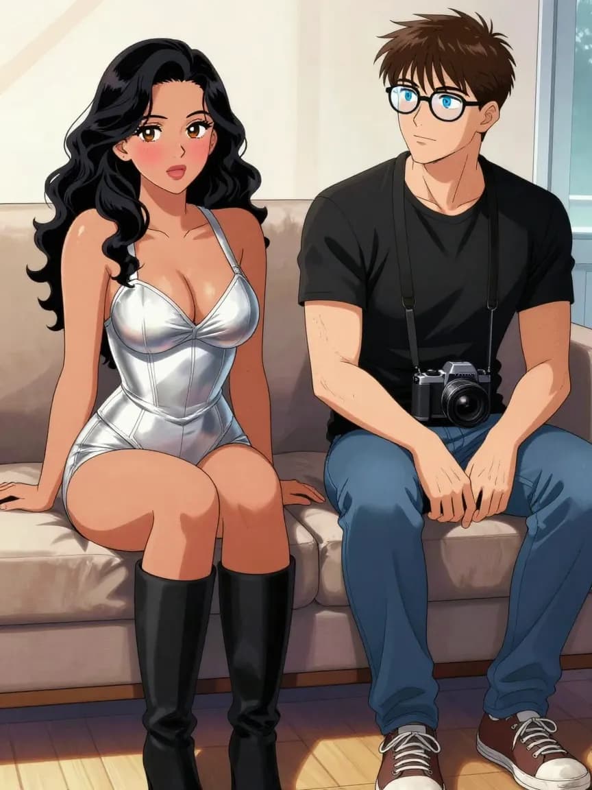 Futanari Cosplay Queen Reveals Bulge to Photographer - 4