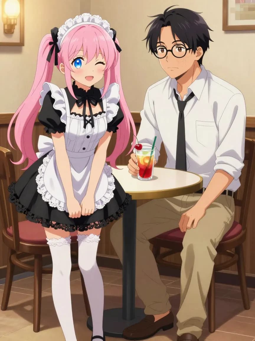 The Cutest Maid's Hidden Surprise