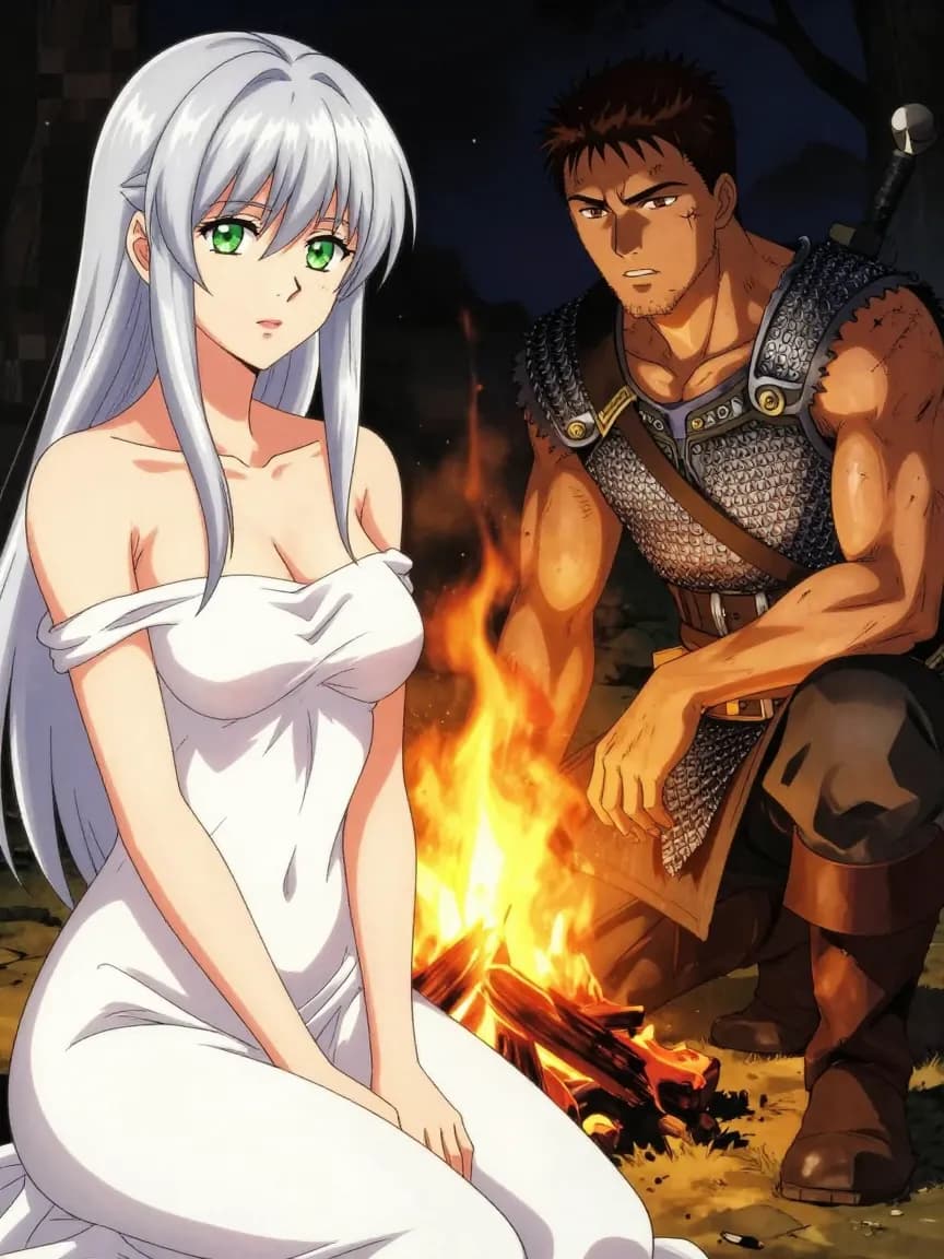Moonlit Oath: Knight and Elven Princess - 5
