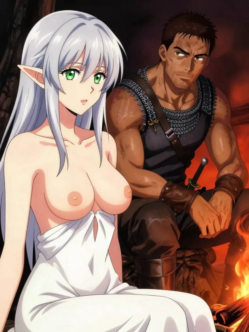 Moonlit Oath: Knight and Elven Princess - 9