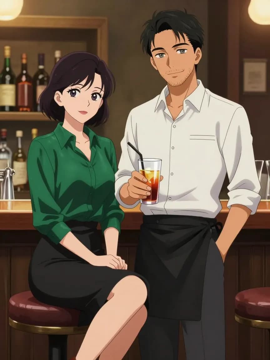 Lawyer Tempted by Bartender After Fight With Husband - 2