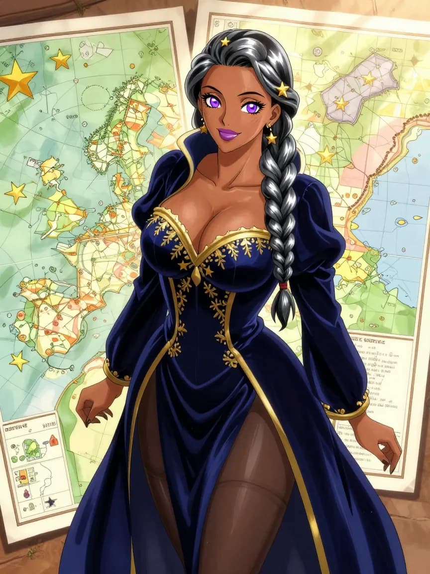 Queen Isolde's Moonlit Cartography of Desire - 16