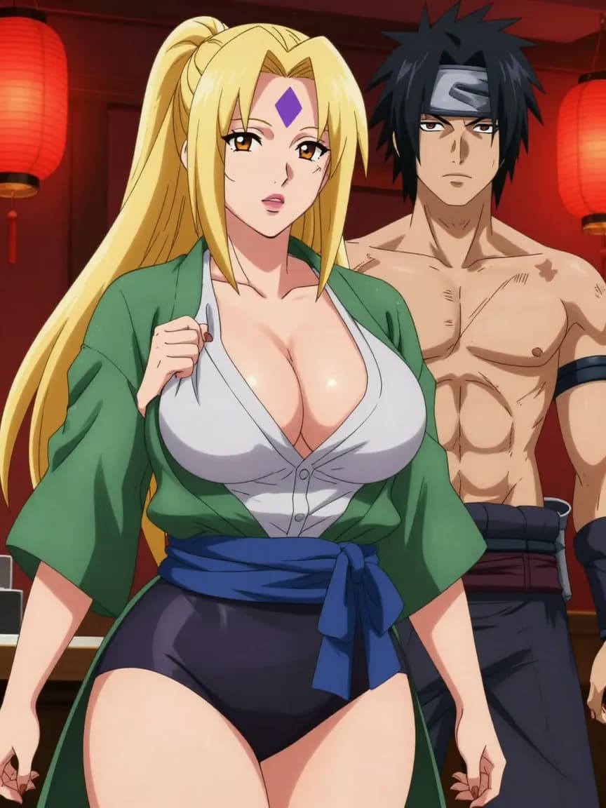 Tsunade醉後親密診察 - 7