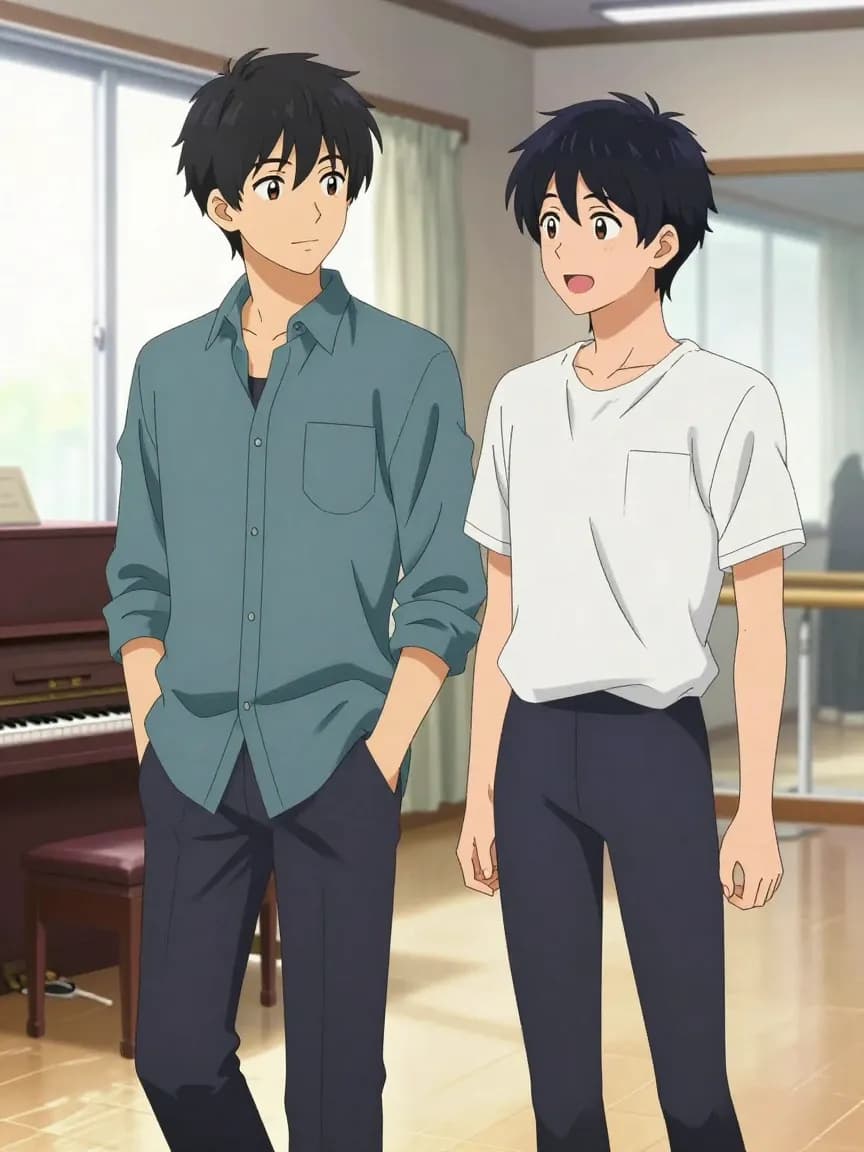 Ballet Dancer Yaoi Rehearsal - 16