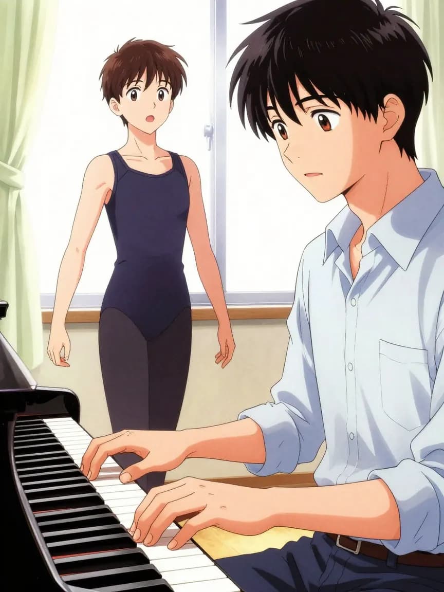Ballet Dancer Yaoi Rehearsal - 3