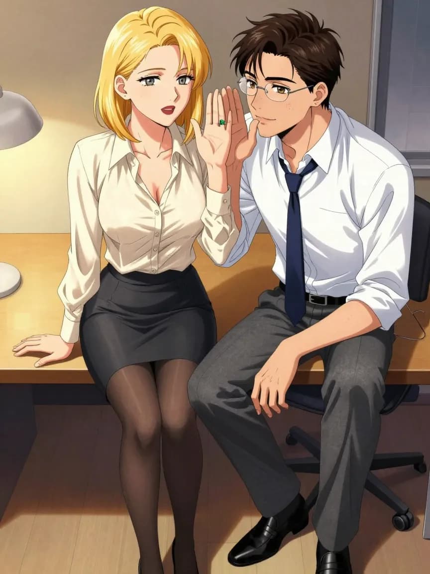 Boardroom Obedience: MILF Consultant's Late-Night Stress Test - 2