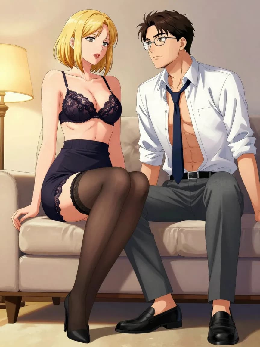 Boardroom Obedience: MILF Consultant's Late-Night Stress Test - 11