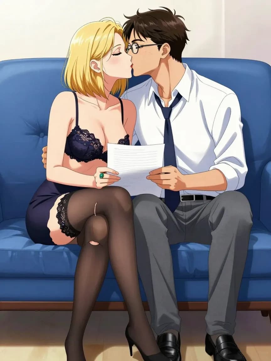 Boardroom Obedience: MILF Consultant's Late-Night Stress Test - 12