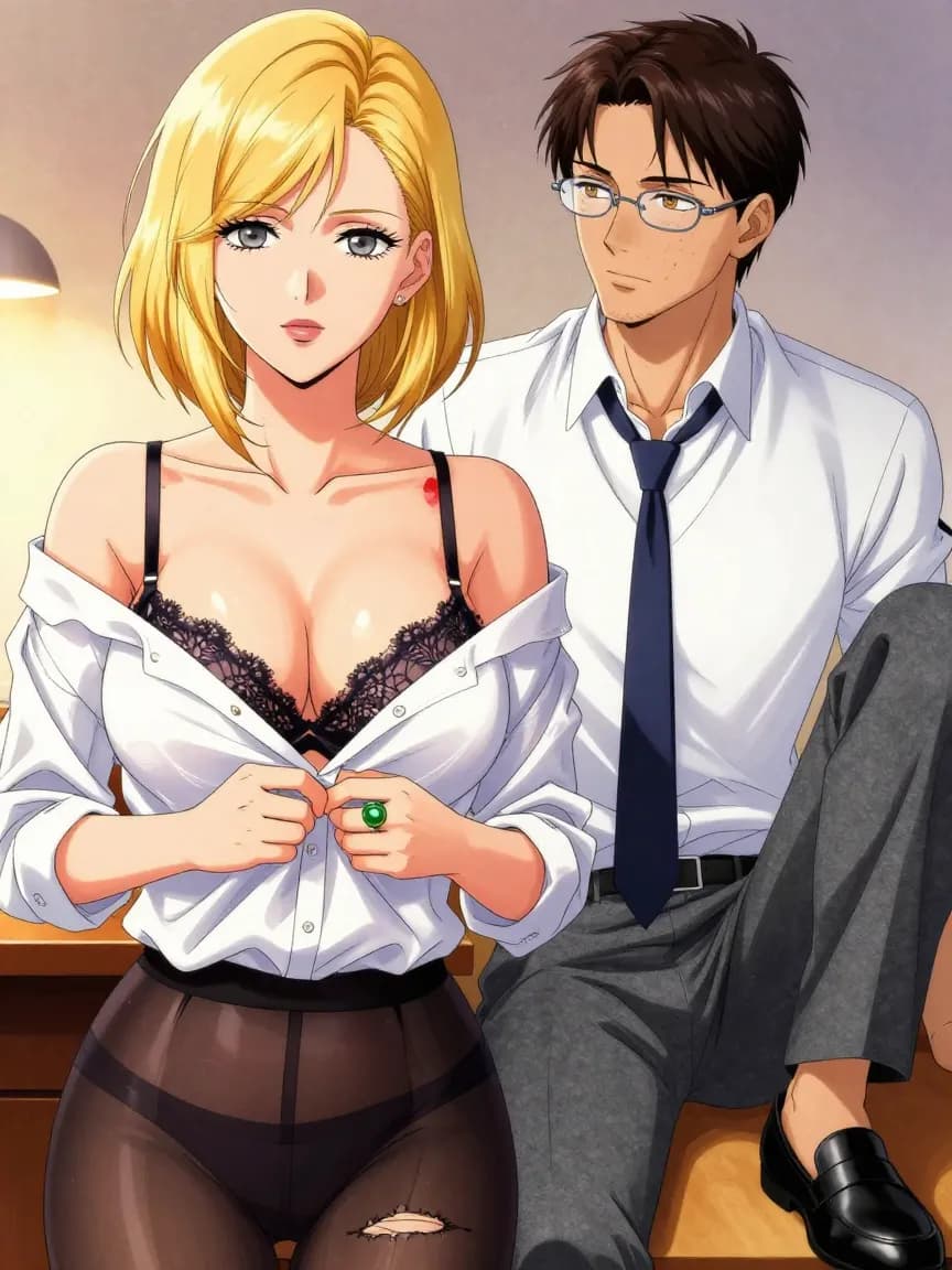 Boardroom Obedience: MILF Consultant's Late-Night Stress Test - 16