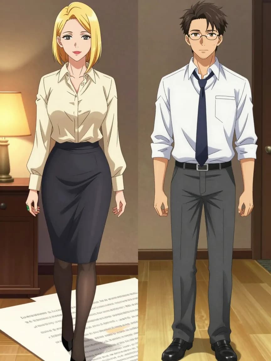Boardroom Obedience: MILF Consultant's Late-Night Stress Test - 4