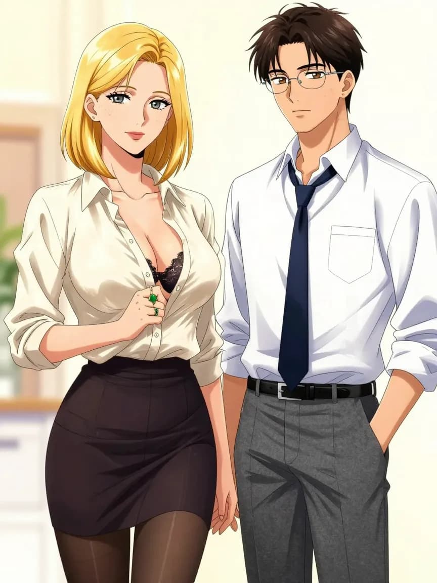 Boardroom Obedience: MILF Consultant's Late-Night Stress Test - 8