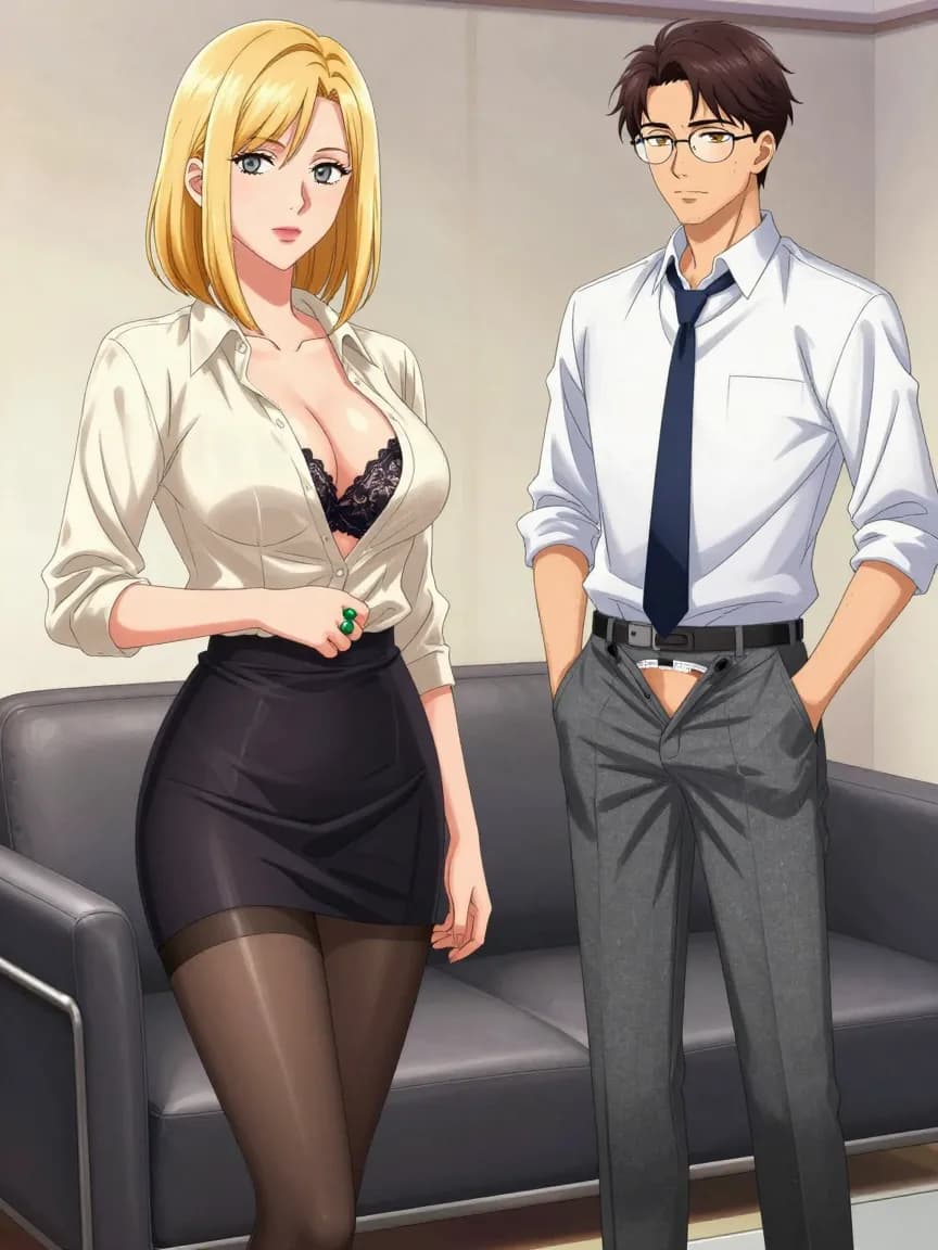 Boardroom Obedience: MILF Consultant's Late-Night Stress Test - 9