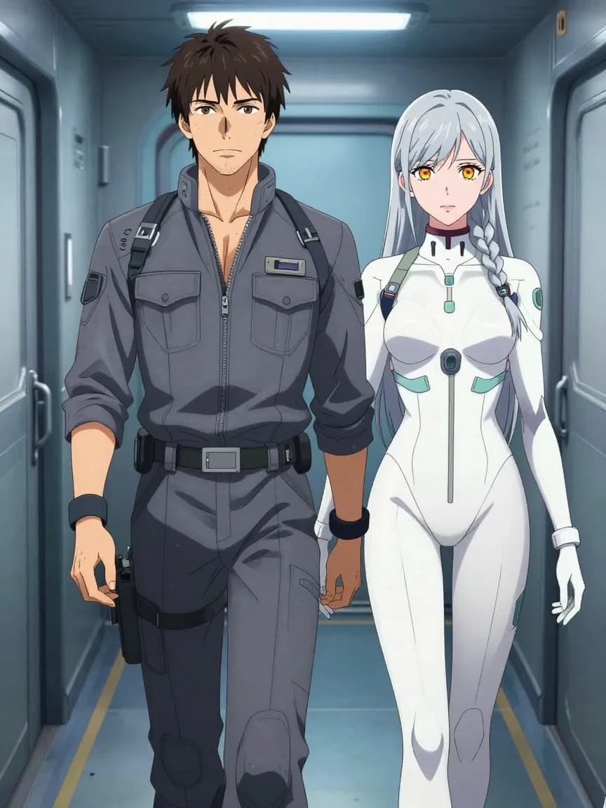 Android Futanari Cryosleep Romance - 2