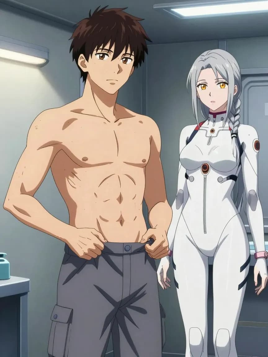 Android Futanari Cryosleep Romance - 13