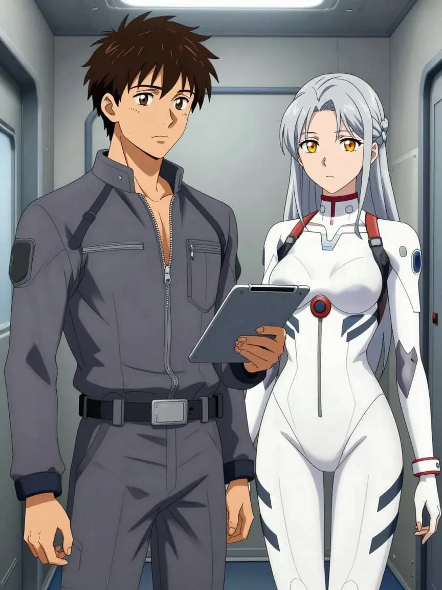 Android Futanari Cryosleep Romance - 7