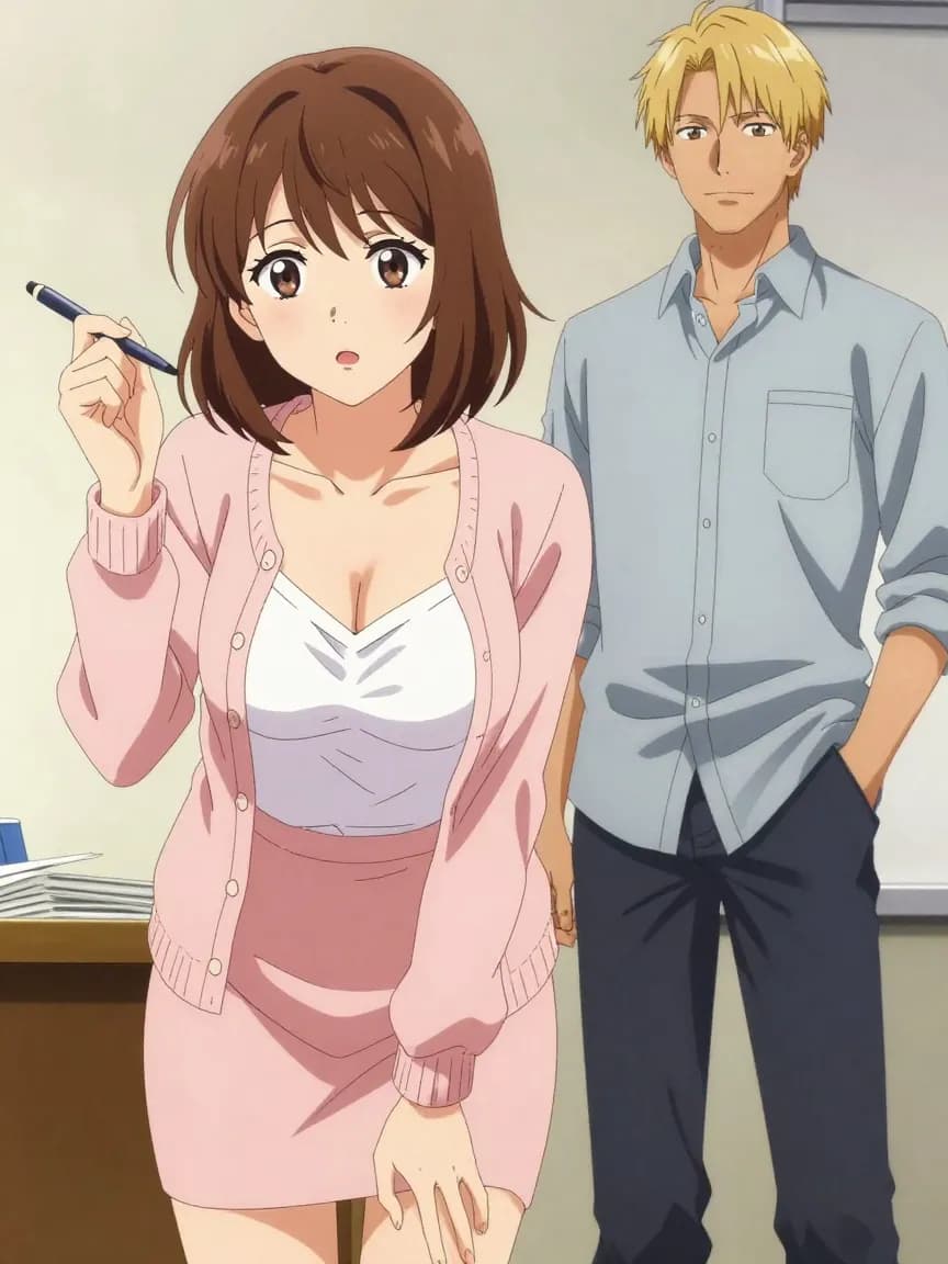 English Teacher Seduces Lonely Housewife in Tokyo - 5