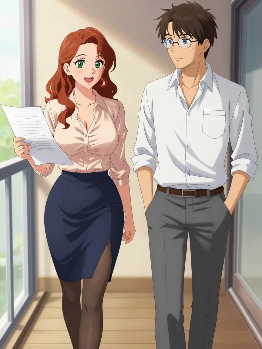 Junior Architect's Slow-Burn Seduction by Elegant Theater MILF Owner - 3
