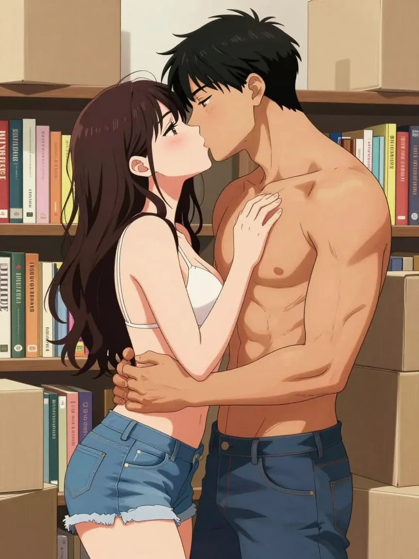 Forbidden Desire: Newlywed Wife and Moving Man - 10