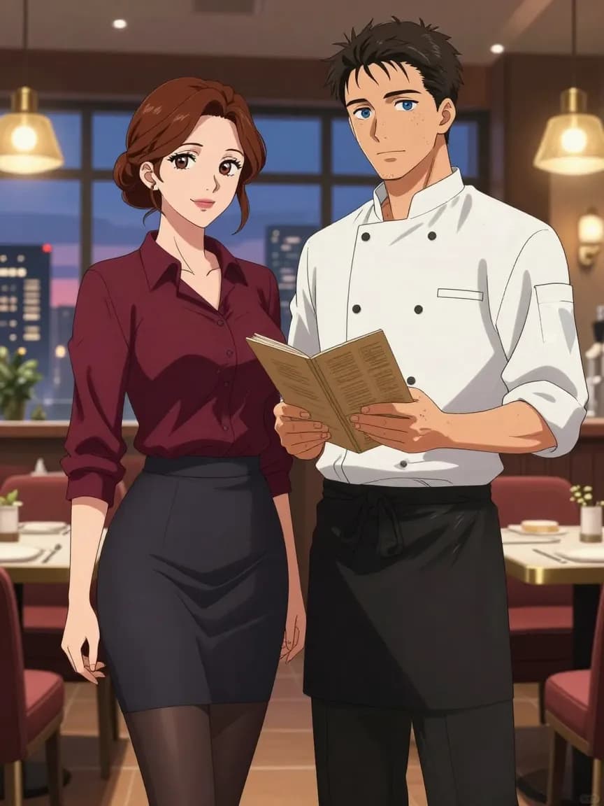 Rooftop Hotel Director Milf Romance - 17