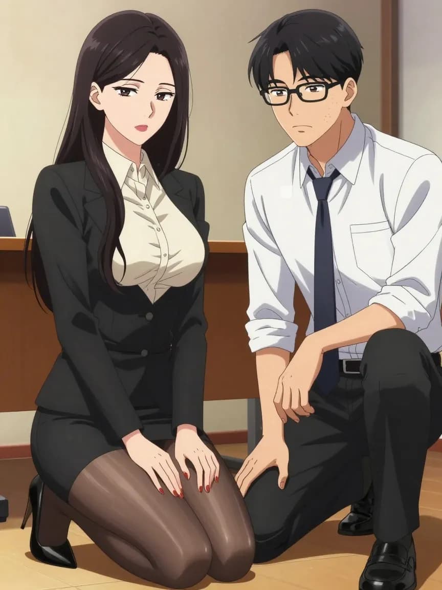 Seoul Corporate Discipline: Late-Night Accountability Seduction with Ambitious Boss - 4