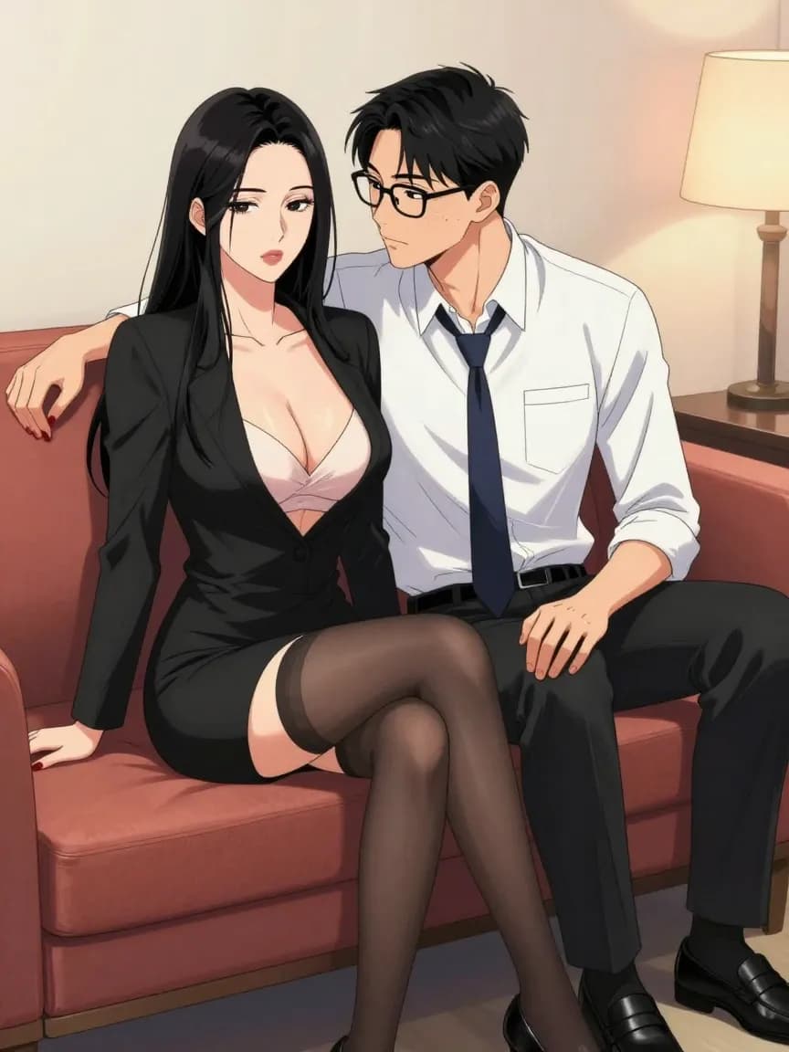 Seoul Corporate Discipline: Late-Night Accountability Seduction with Ambitious Boss - 7