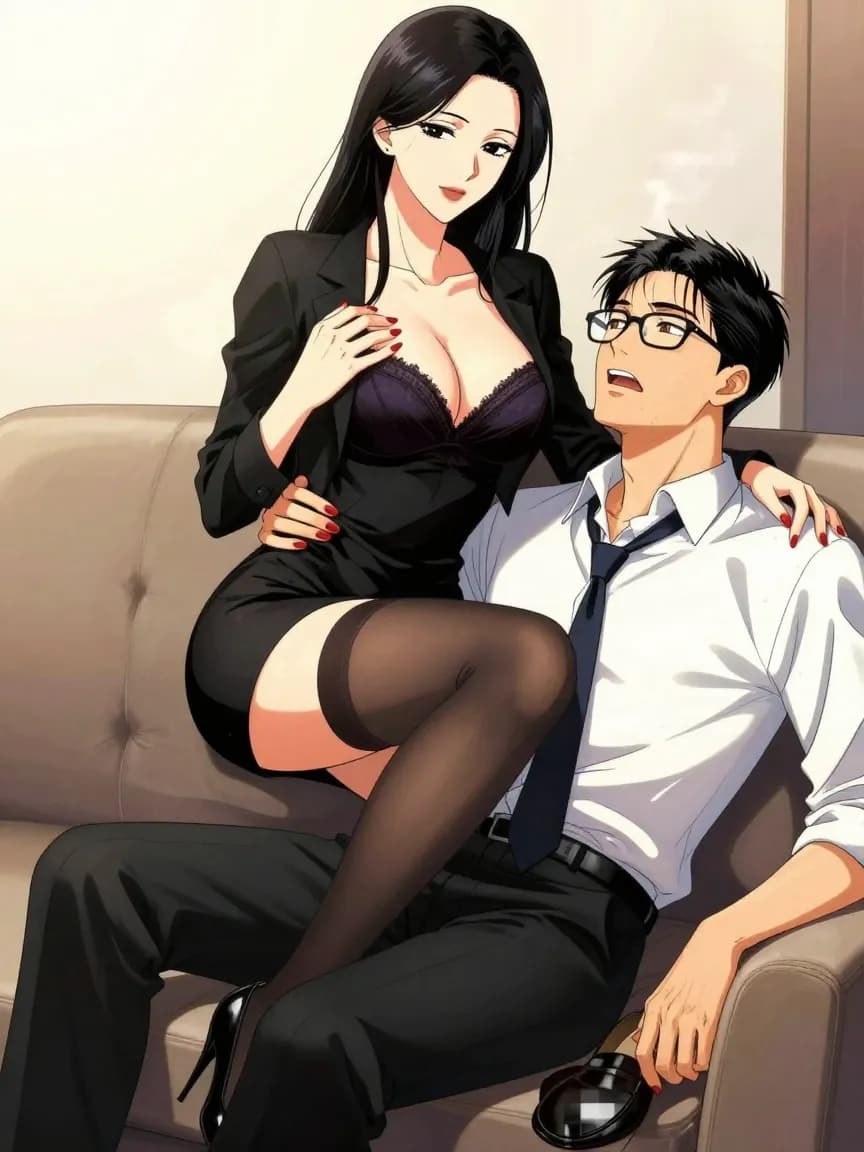 Seoul Corporate Discipline: Late-Night Accountability Seduction with Ambitious Boss - 10