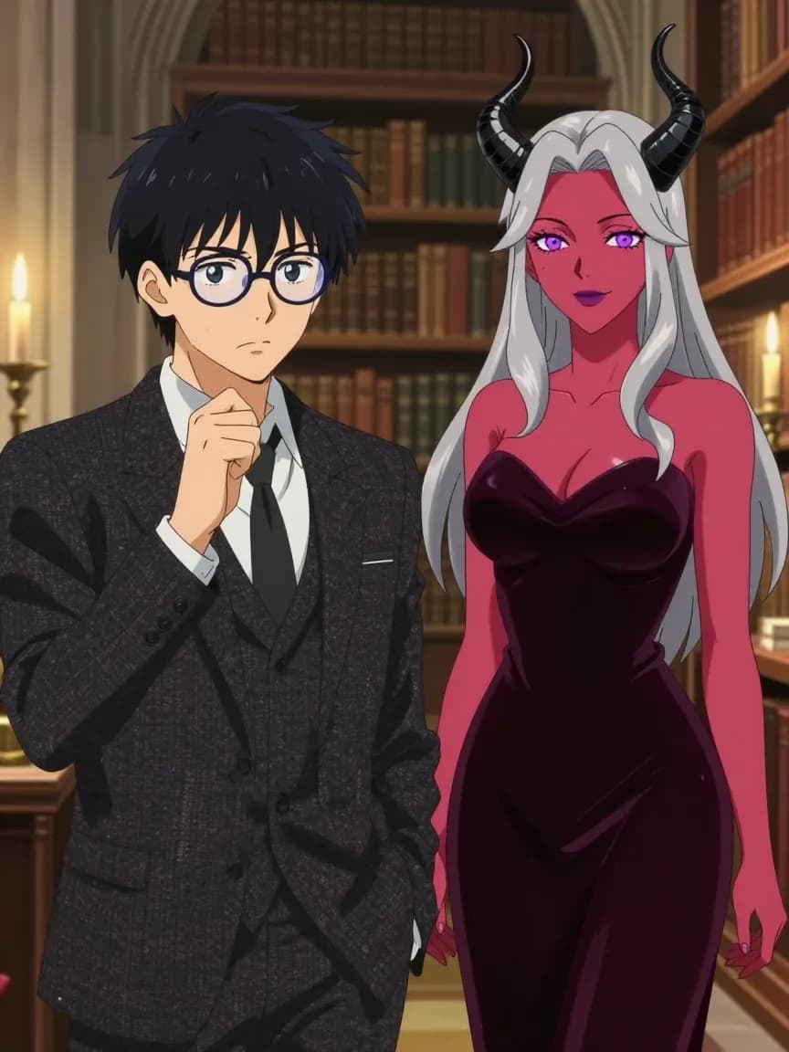 Succubus Library Temptation - 7