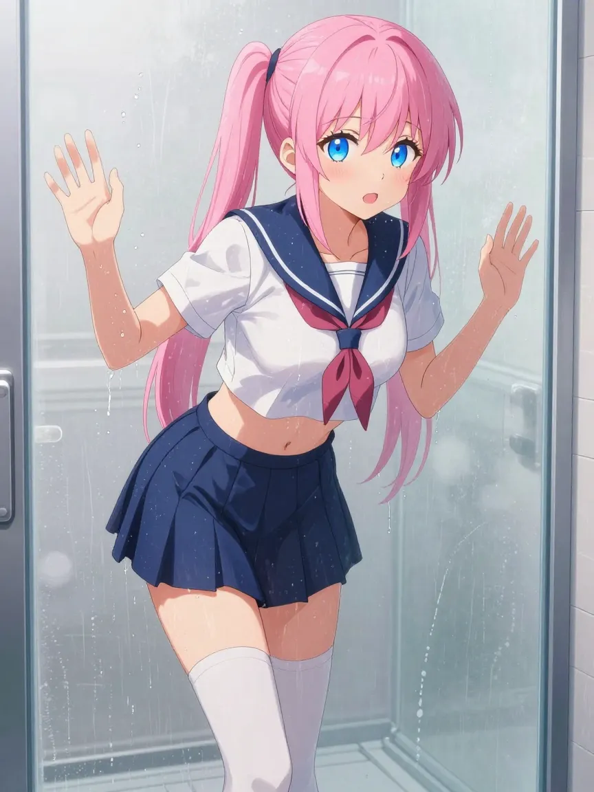 Cherry - JK Uniform - Bathroom Steam