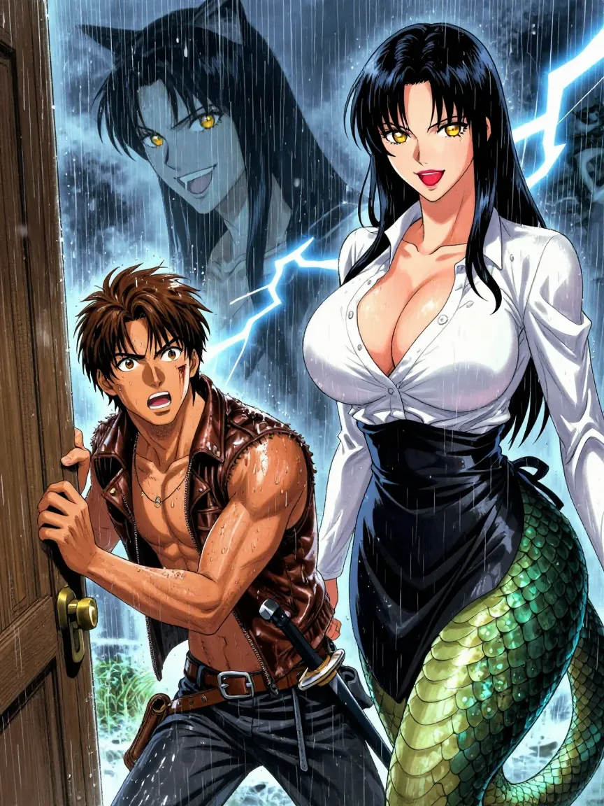 Serpentine Séduction : L'Auberge des Filles-Monstres