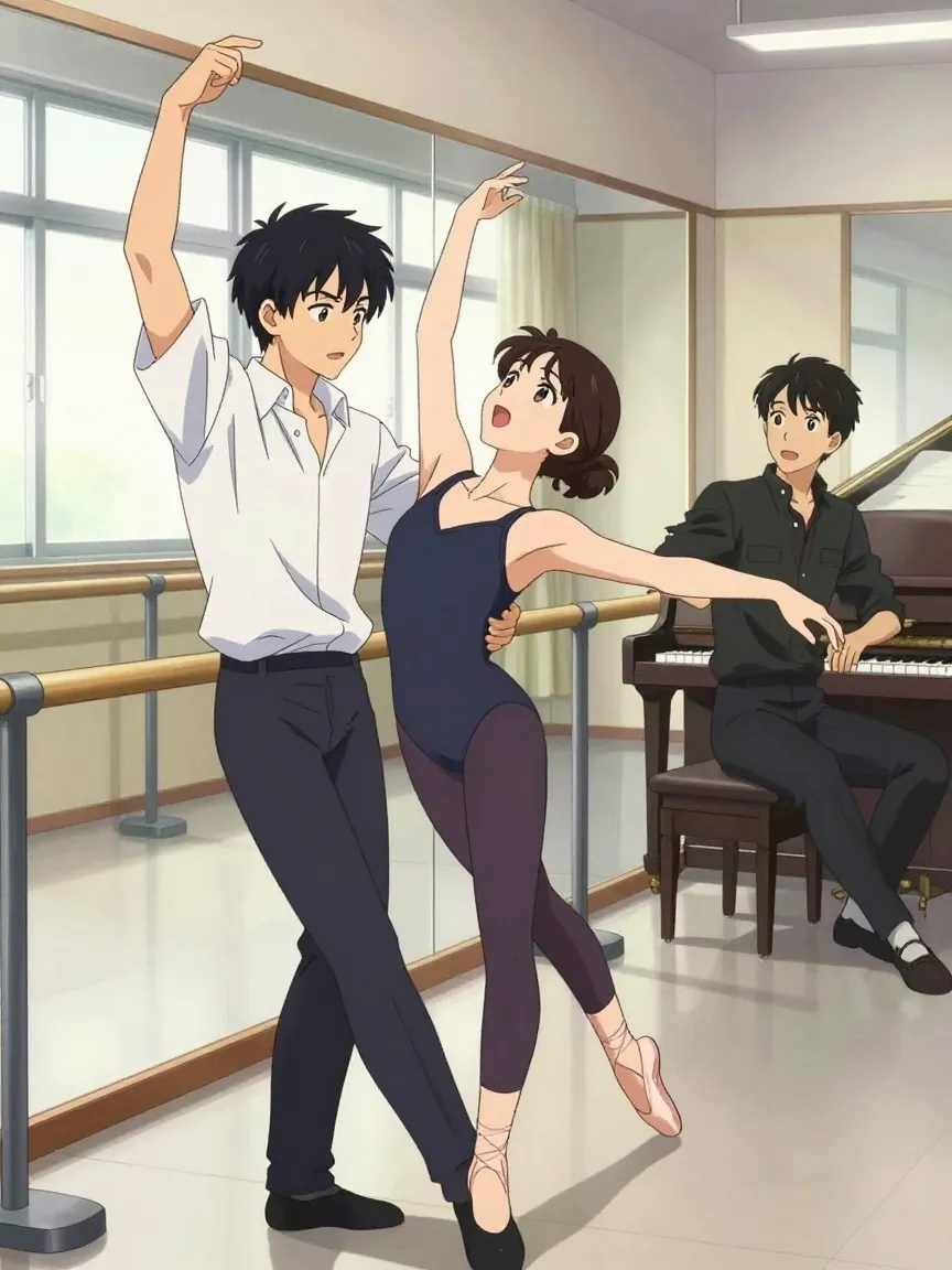 Répétition Yaoi Danseur de Ballet
