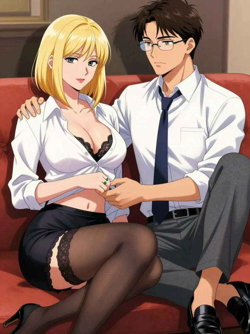 Obéissance au Bureau : MILF Consultante, Test de Stress Nocturne - 10