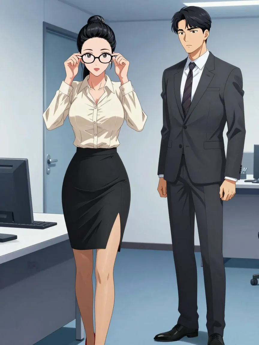 Femdom Manhwa : Interrogatoire Chaebol au Bureau - 2
