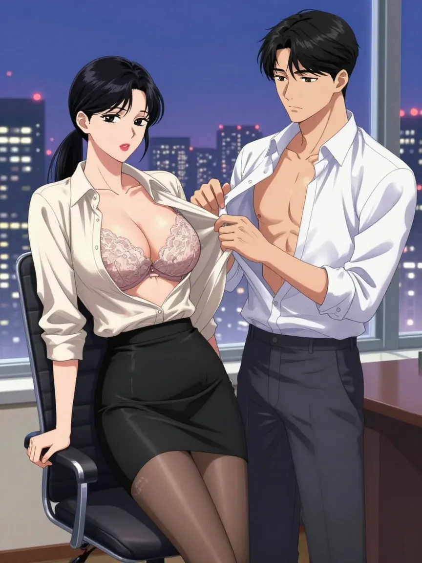 Femdom Manhwa : Interrogatoire Chaebol au Bureau - 10