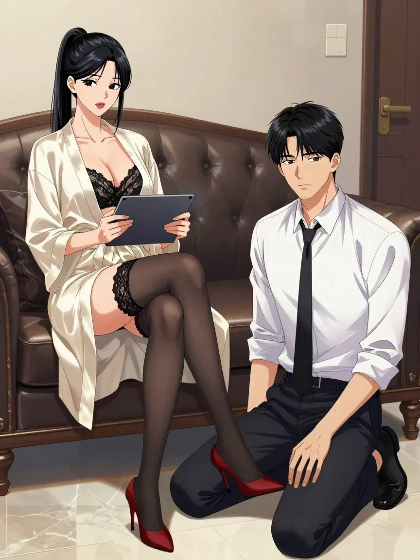 Jeju Femdom Manhwa : La Retraite du PDG Han Soo-ah - 2