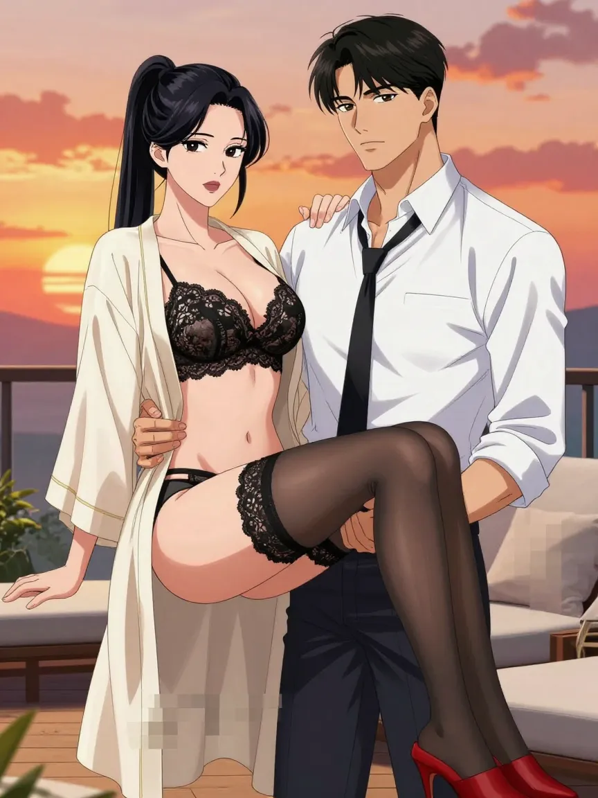 Jeju Femdom Manhwa : La Retraite du PDG Han Soo-ah - 14