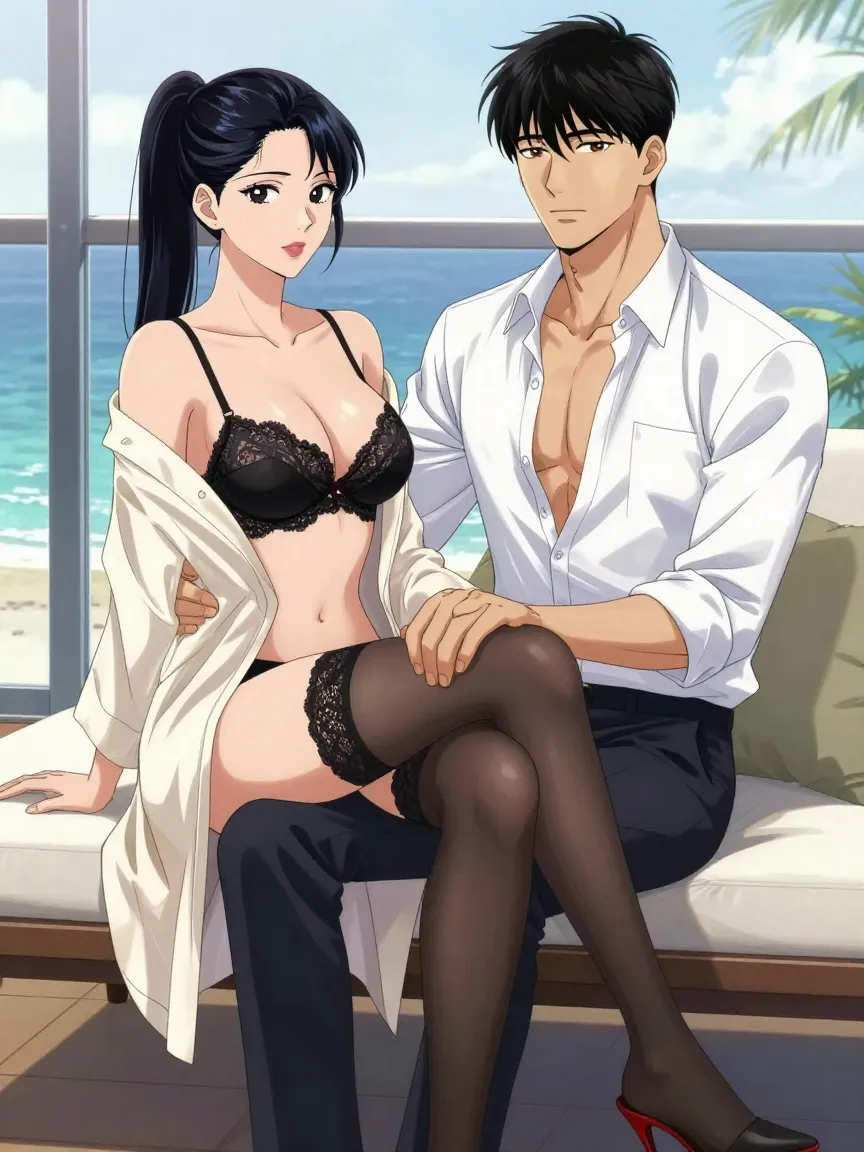 Jeju Femdom Manhwa : La Retraite du PDG Han Soo-ah - 9
