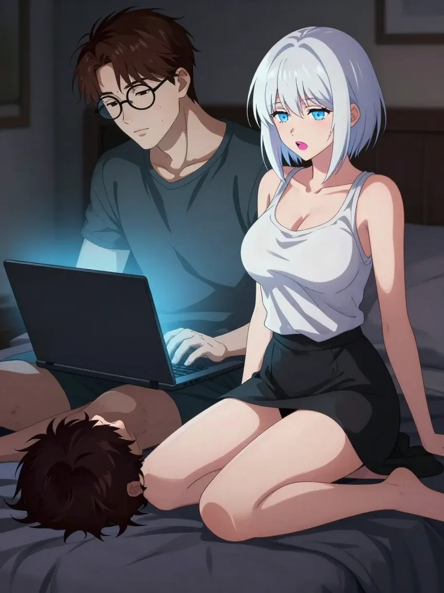 Secret de Chambre : Ma Colocataire Futanari - 8