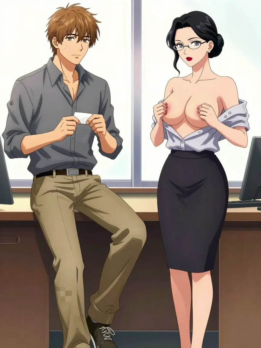 Professor Elena's Serious Thesis Discussion - Milf Advisor Seduction - 17