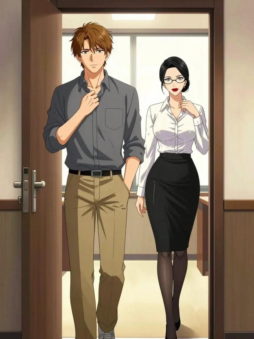 Professor Elena's Serious Thesis Discussion - Milf Advisor Seduction - 18