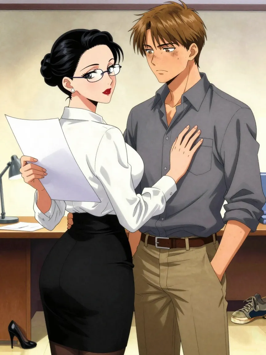 Professor Elena's Serious Thesis Discussion - Milf Advisor Seduction - 3