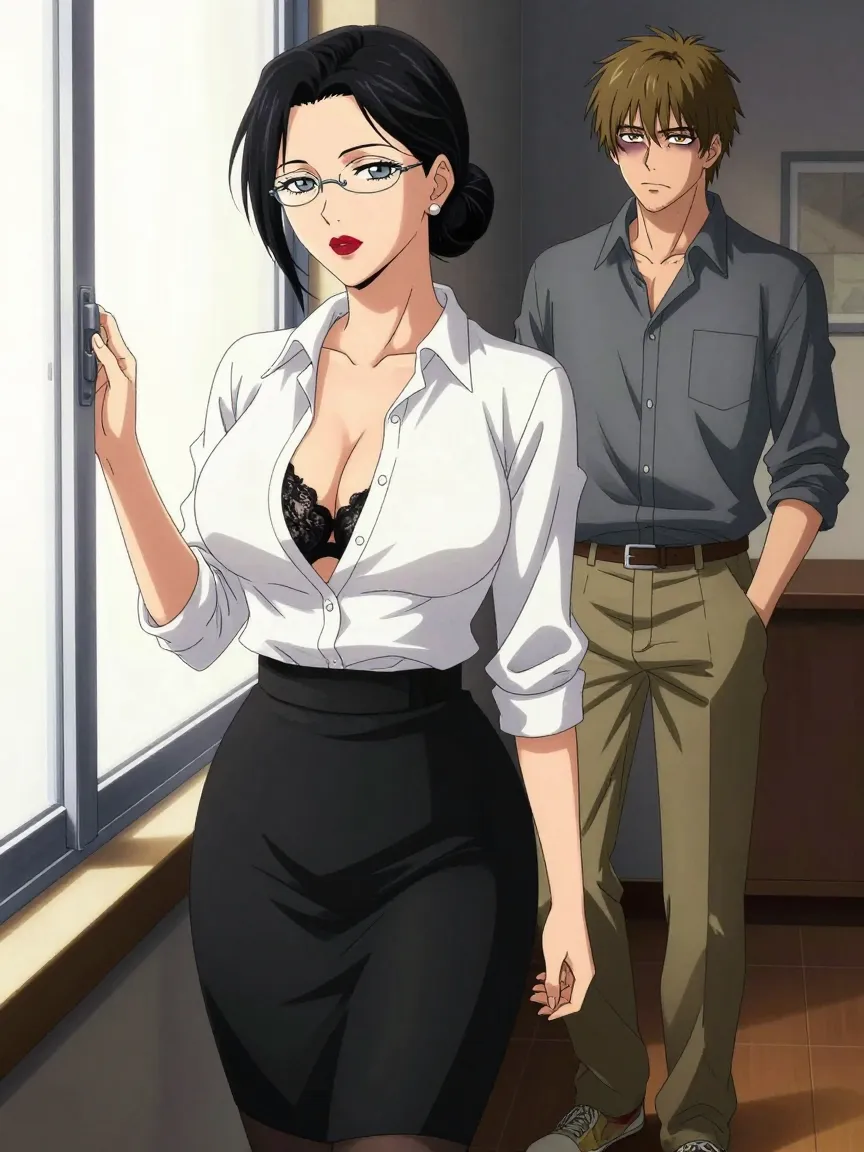 Professor Elena's Serious Thesis Discussion - Milf Advisor Seduction - 8