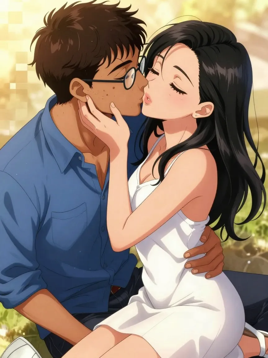 My Childhood Friend Became a Beautiful Femboy - Reunion by the River - 9