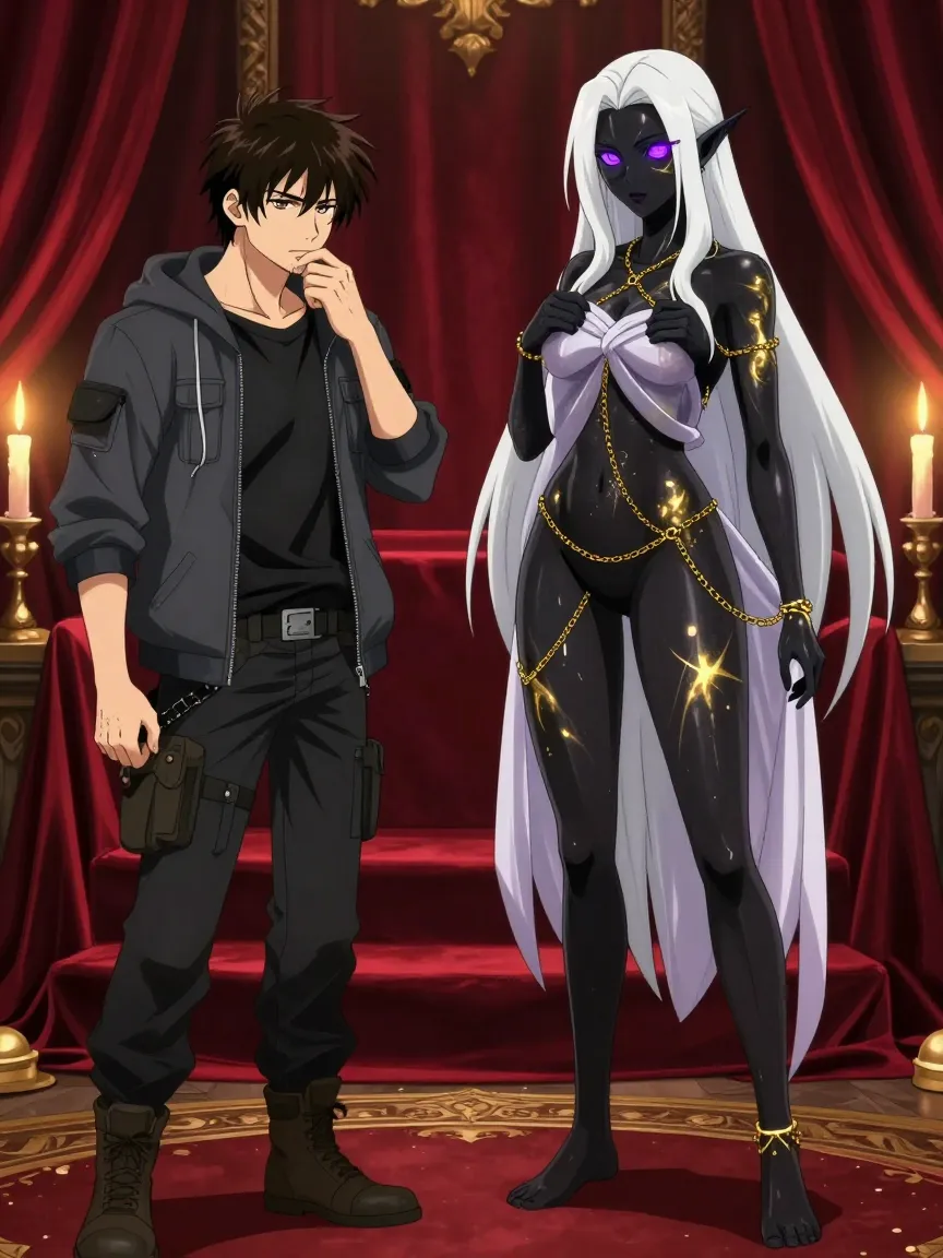 Temple of Shadow Desire: Thief Meets Dark Elf Priestess - 5